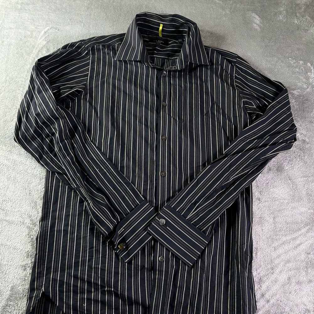 Ted Baker Striped Button Down Shirt
